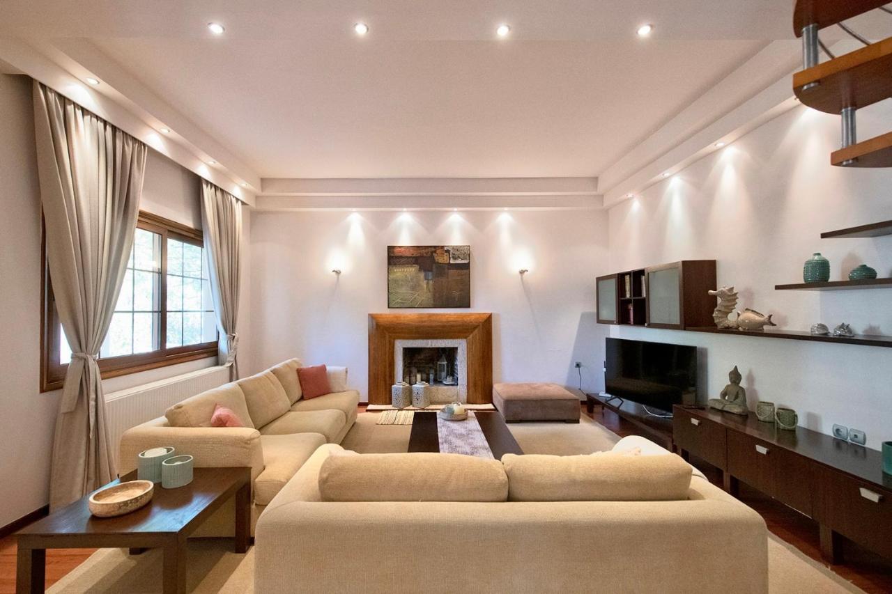 Anthemis Luxury Villa Panormos  Экстерьер фото